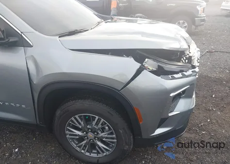 2025 Chevrolet Traverse Lt из США, поврежденный, VIN 1GNERGRSXSJ216872